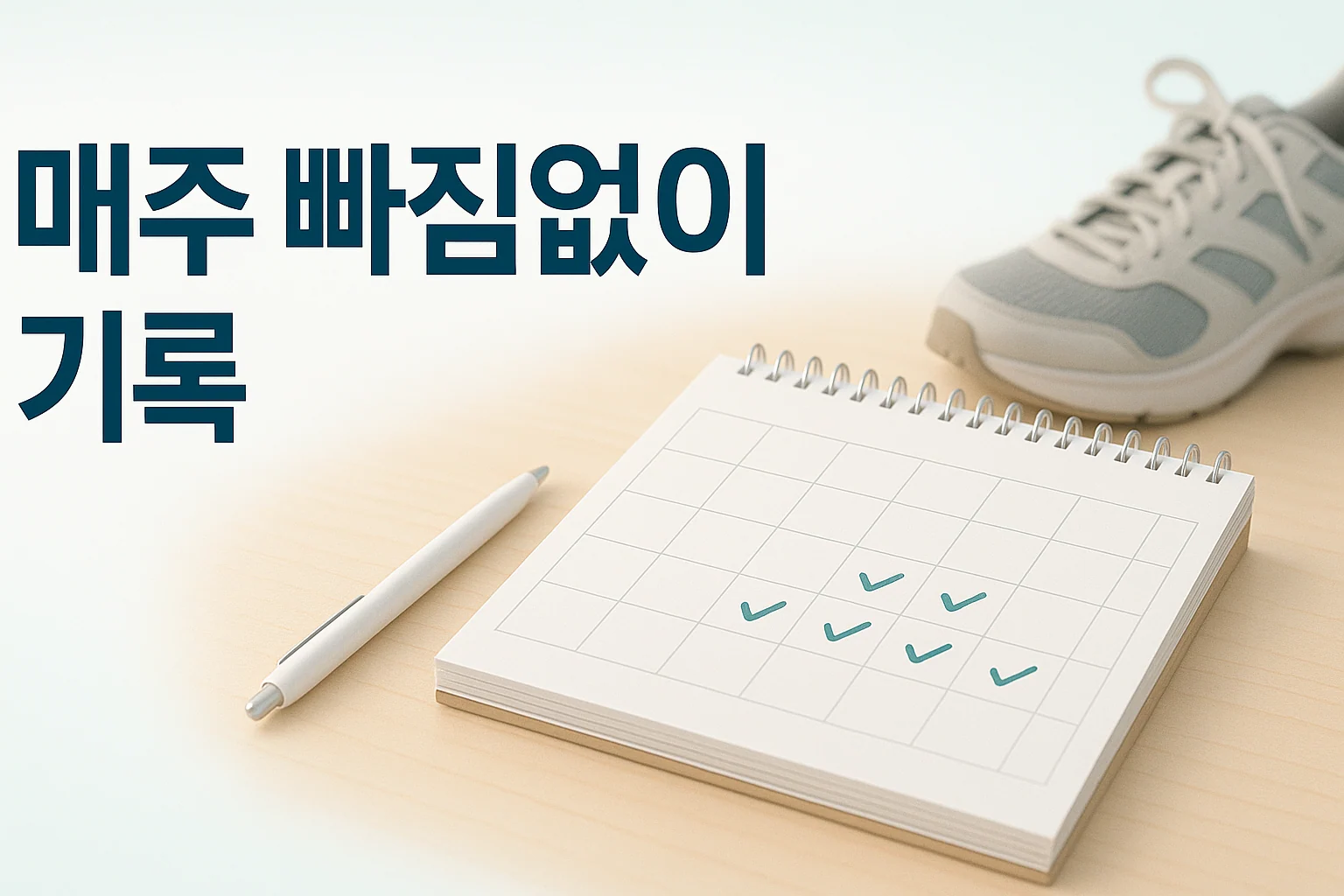 송도 이레한의원에서 걷기 기록과 운동 계획을 함께 확인하는 안내 이미지