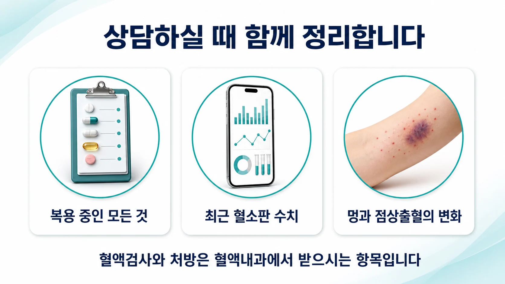 약을 볼 때 함께 확인하는 것