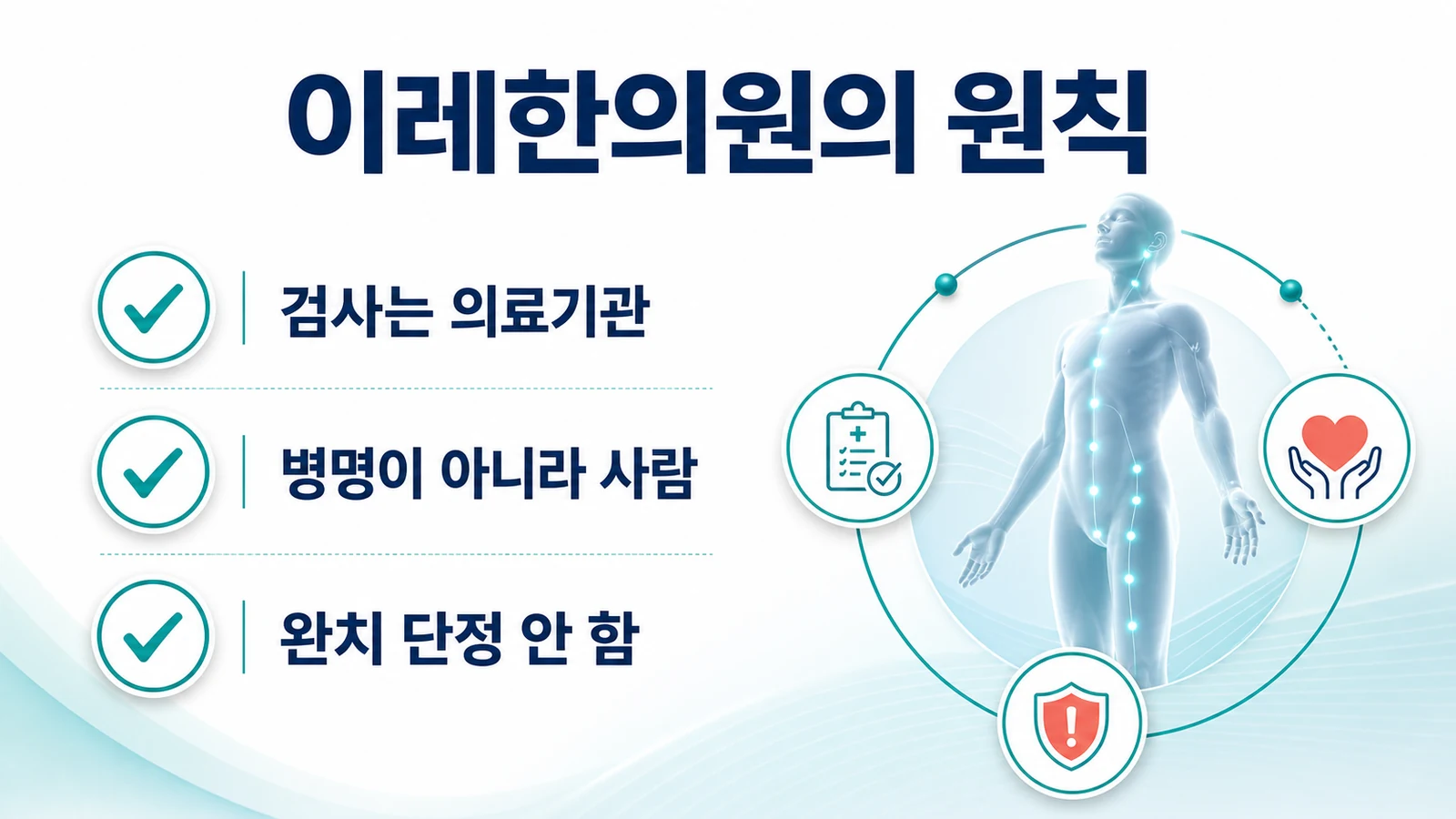 이레한의원의 원칙