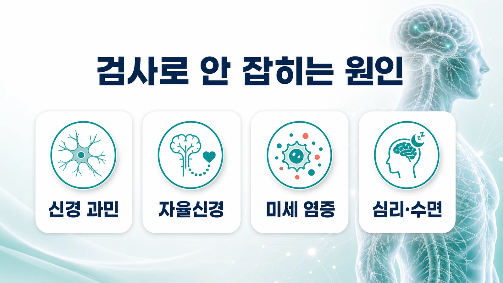 검사로 안 잡히는 원인