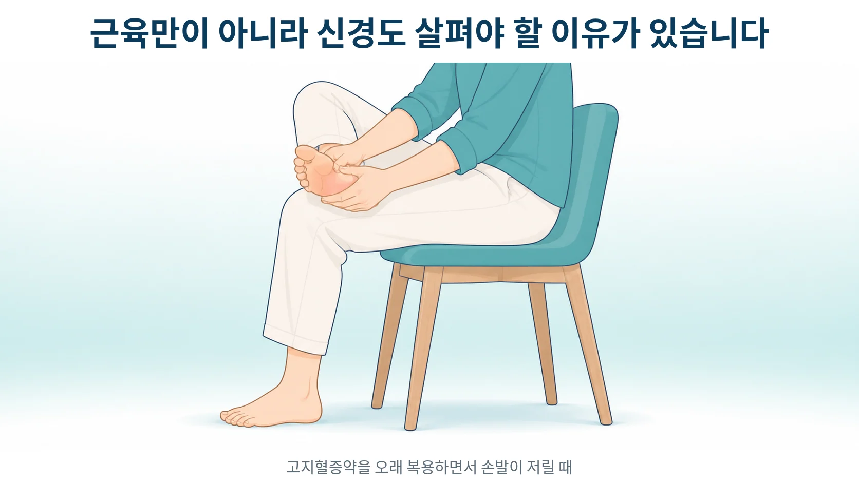 고지혈증약을 오래 먹으면 손발이 저릴 수 있을까, 말초신경병증 근거 정리