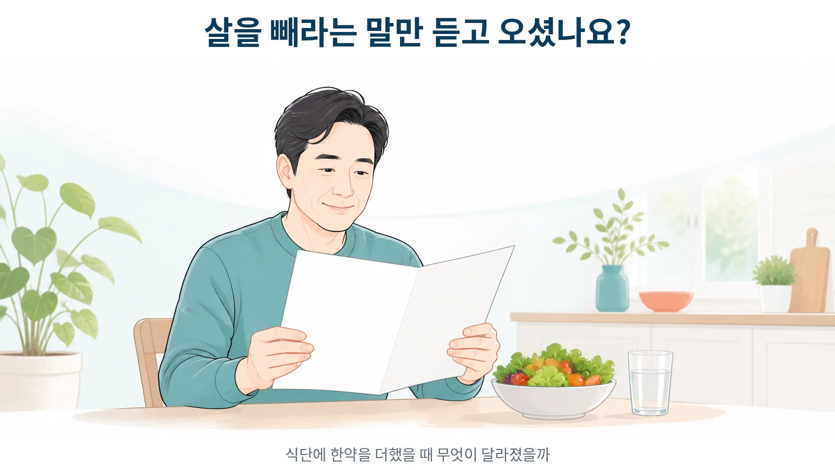 지방간 — 식단만으로 안 될 때 한약을 더하면 달라질까요?