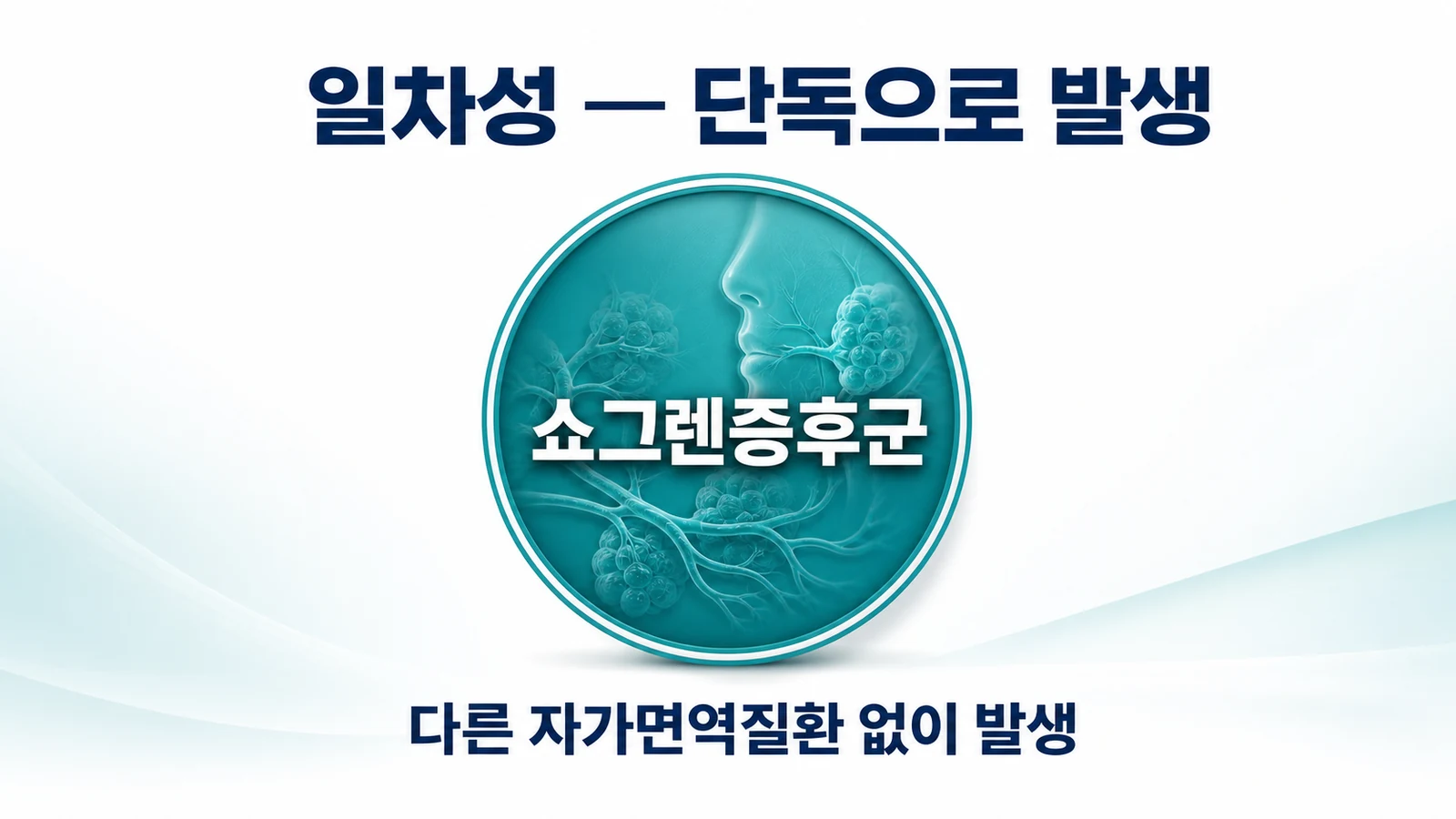 일차성 쇼그렌증후군의 시작