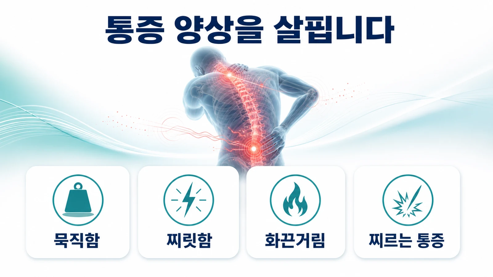 검사는 정상인데 계속 아플 때