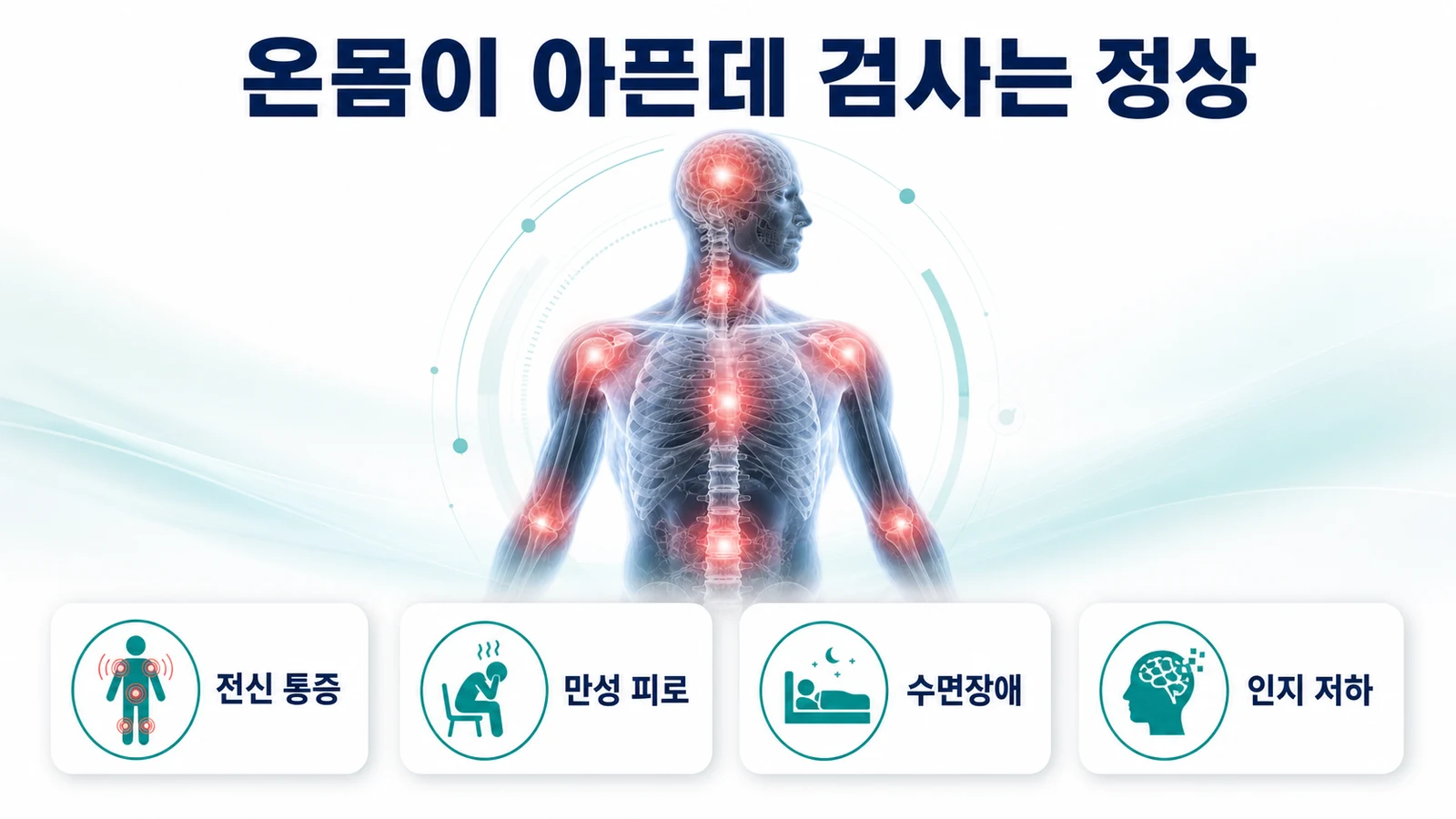 온몸이 아픈데 검사는 정상