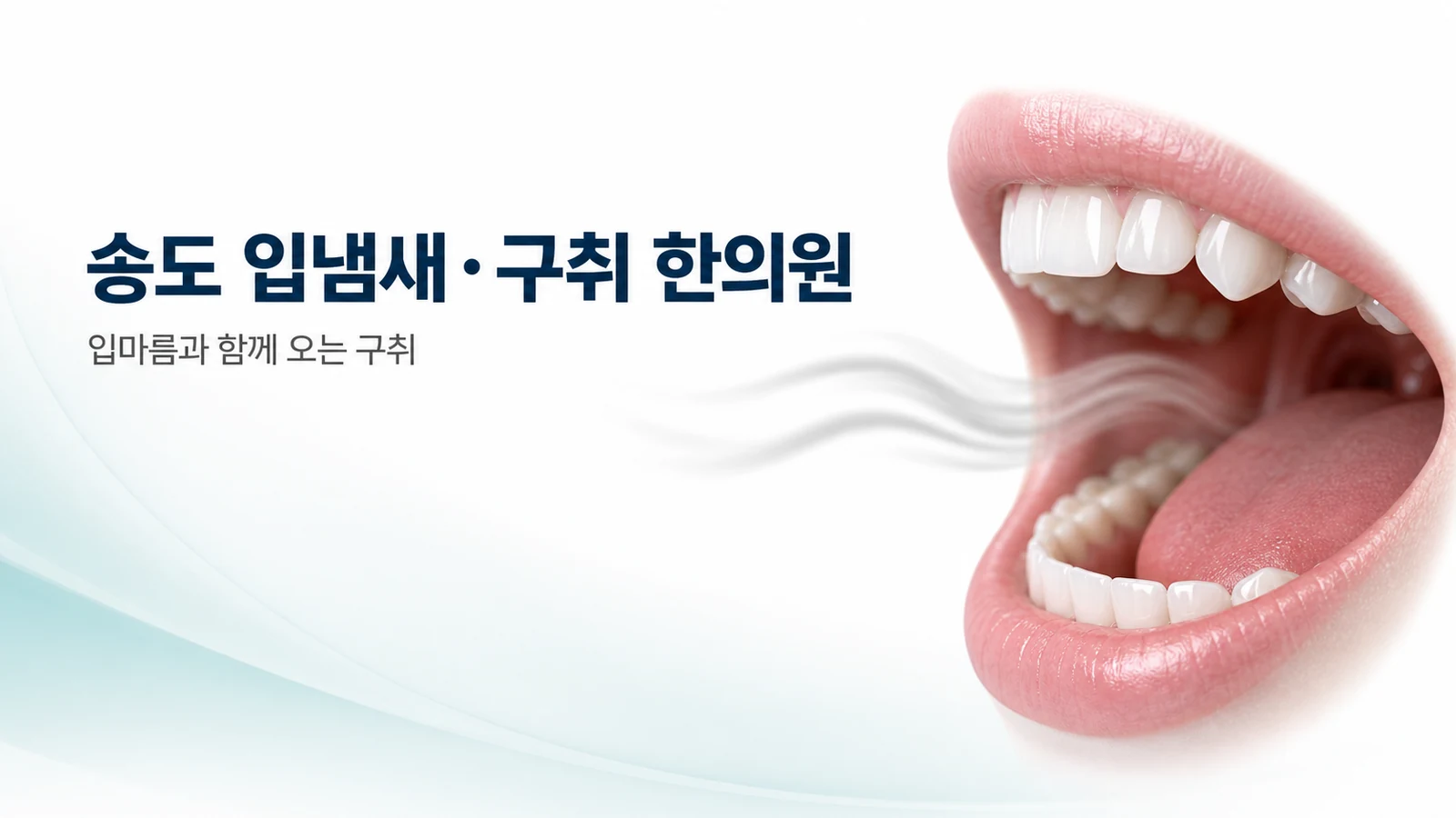 입냄새·구취 — 입마름과 함께 오는 구취 치료