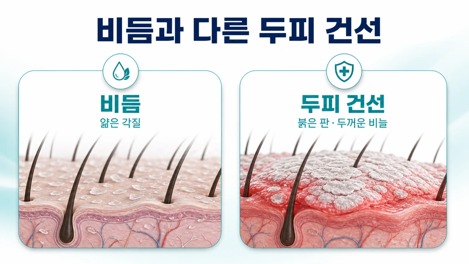 두피 각질·가려움이 안 낫는 이유