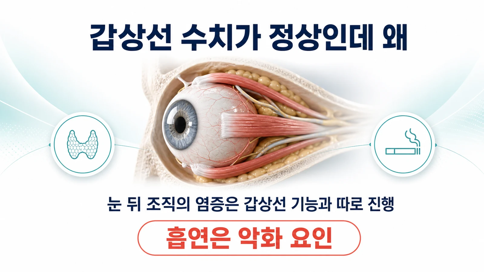 눈이 튀어나오는 안구돌출